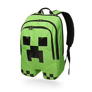 minecraft creeper backpack